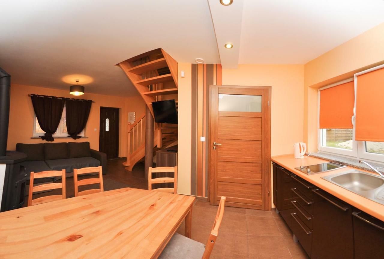 Ferienhaus Holiday Home Domki RAJ Jarosławiec Exterior foto